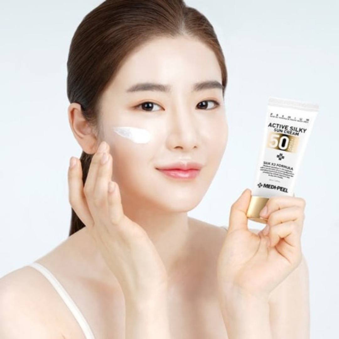 Medi-Peel Active Silky Sun Cream SPF50+ PA+++ 50ml