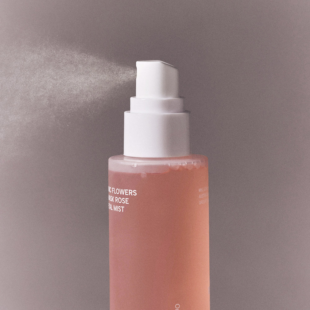 Whamisa Organic Flowers Damask Rose Petal Mist 100ml