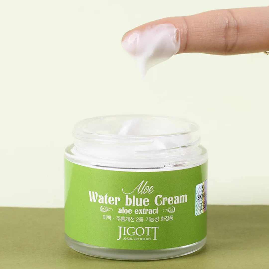 Jigott Aloe Water Blue Soothing Cream 70ml