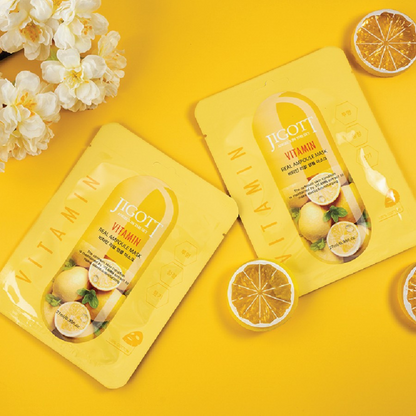 Jigott Vitamin Real Ampoule Sheet Mask 27ml