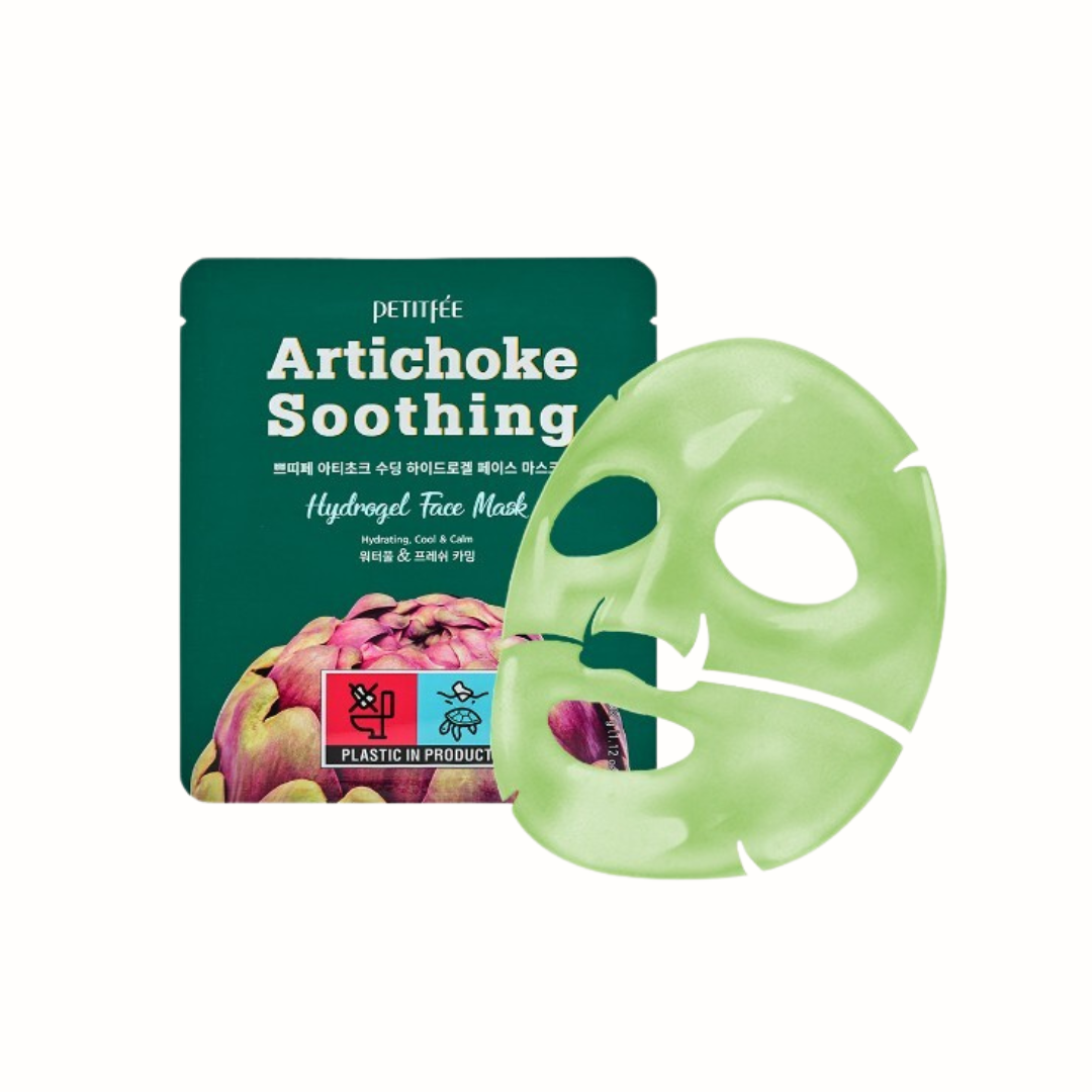 Petitfee Artichoke Soothing Hydrogel Face Mask