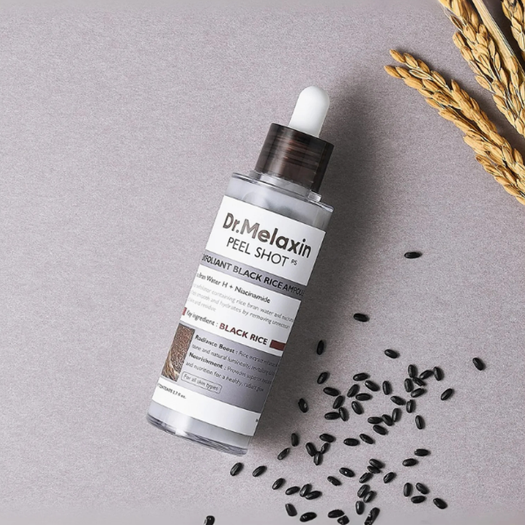 Dr. Melaxin Peel Shot Exfoliant Black Rice Ampoule 80ml