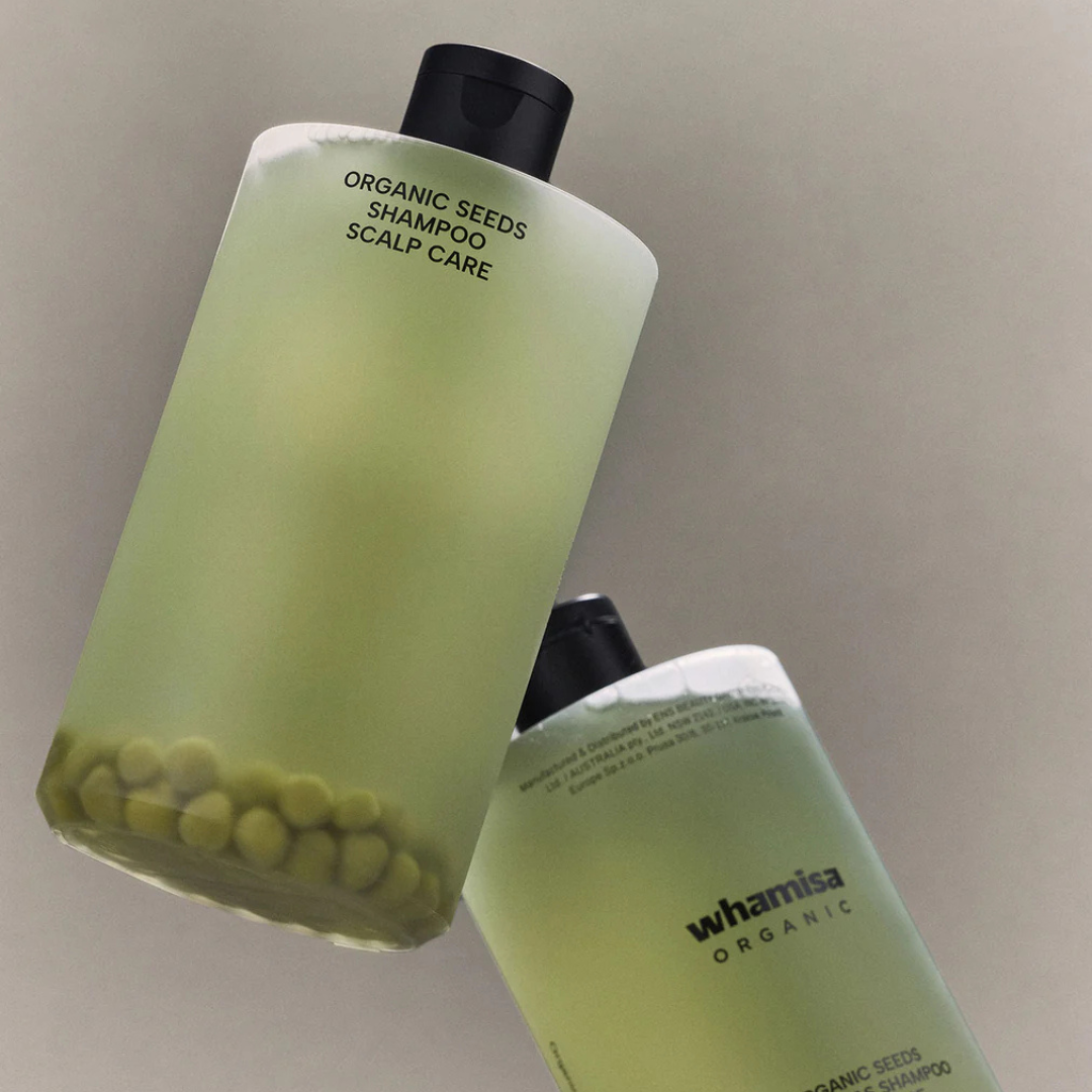 Whamisa Organic Seeds Green Peas Scalp Care Shampoo 450ml