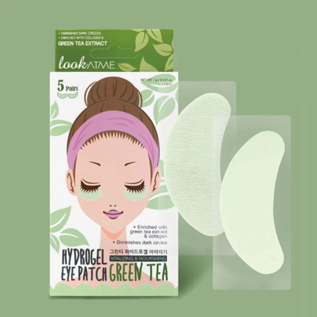 Look At Me Hydrogel Eye Patch Green Tea 5pairs