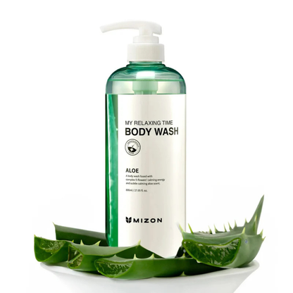 Mizon My Relaxing Time Body Wash Aloe - Gel doccia 800ml