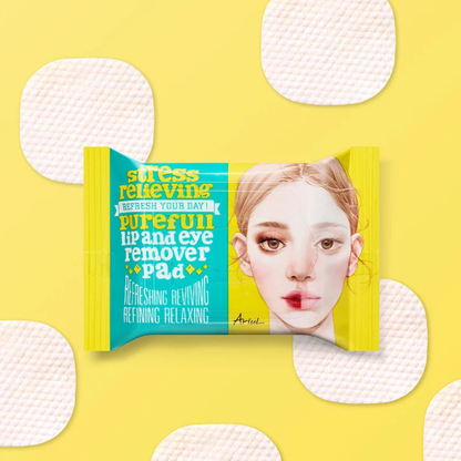 Ariul Stress Relieving Purefull Lip and Eye Remover Pad 30kpl