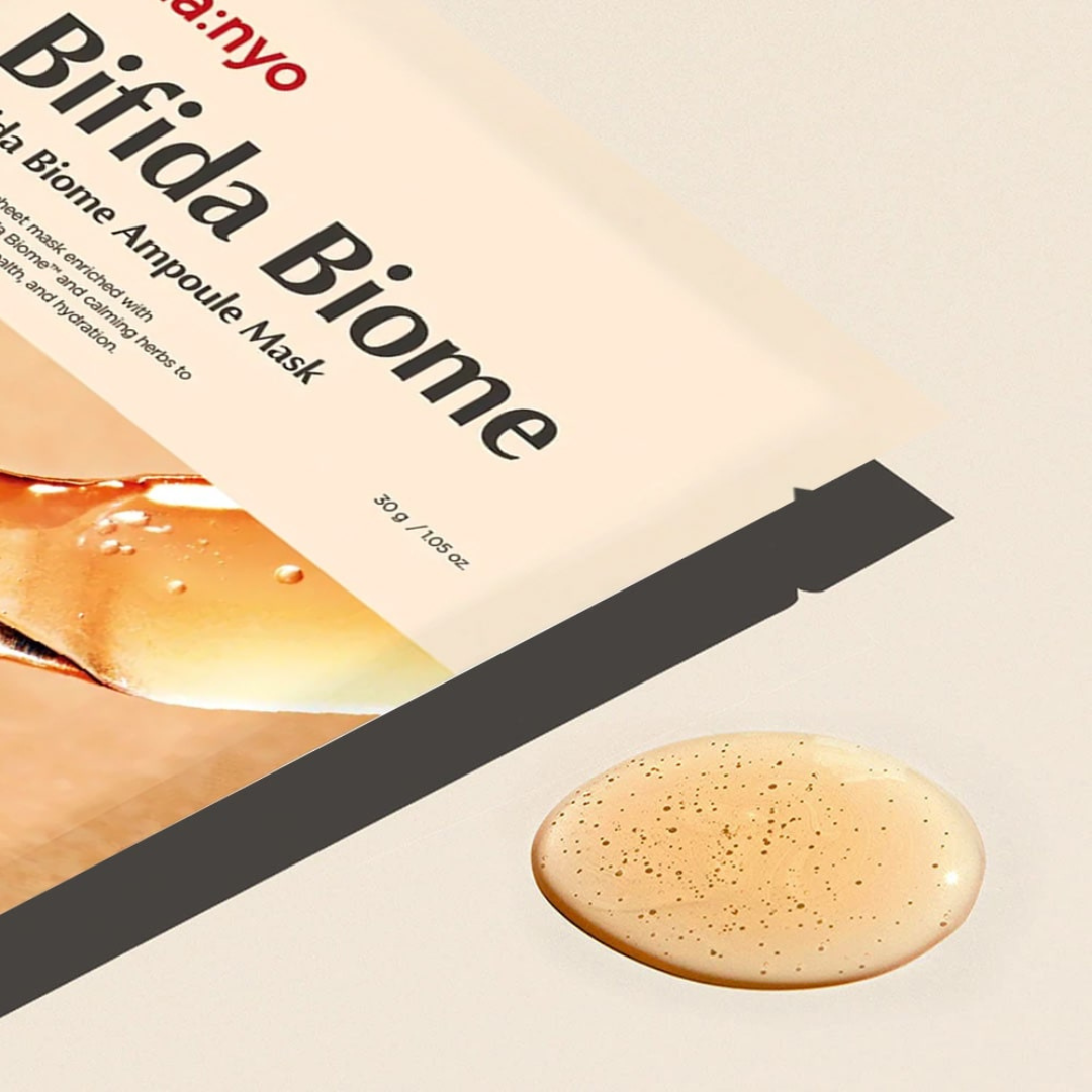 Ma:nyo Factory Bifida Biome Ampoule Mask - Восстанавливающая маска с пробиотиками 30г