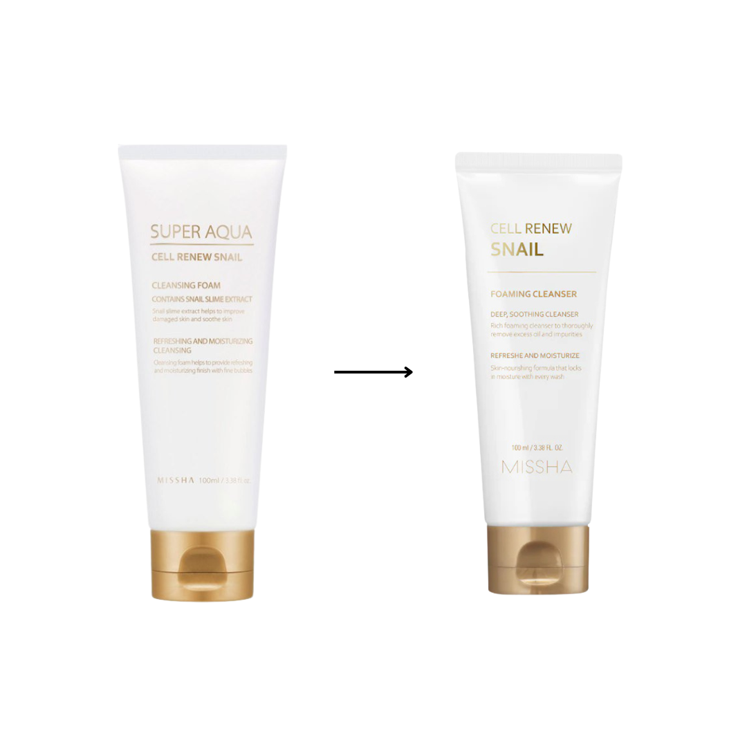 Missha Cell Renew Snail Cleansing Foam 100ml