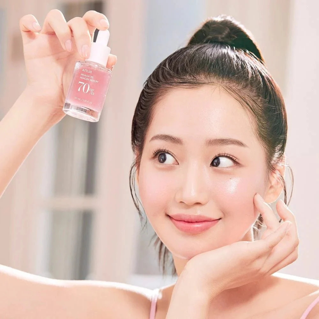Anua Peach 70% Niacin Serum - Kirkastava seerumi 30ml
