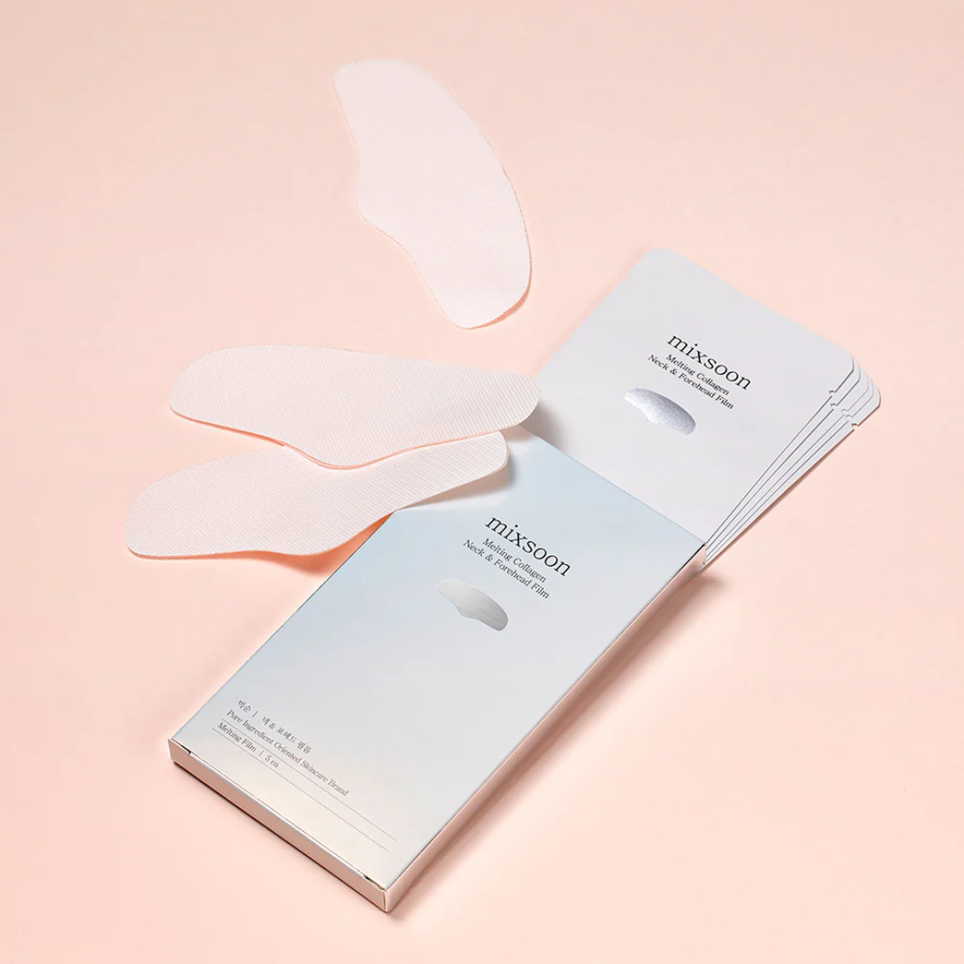 Mixsoon Melting Collagen Neck &amp; Forehead Film 5pcs