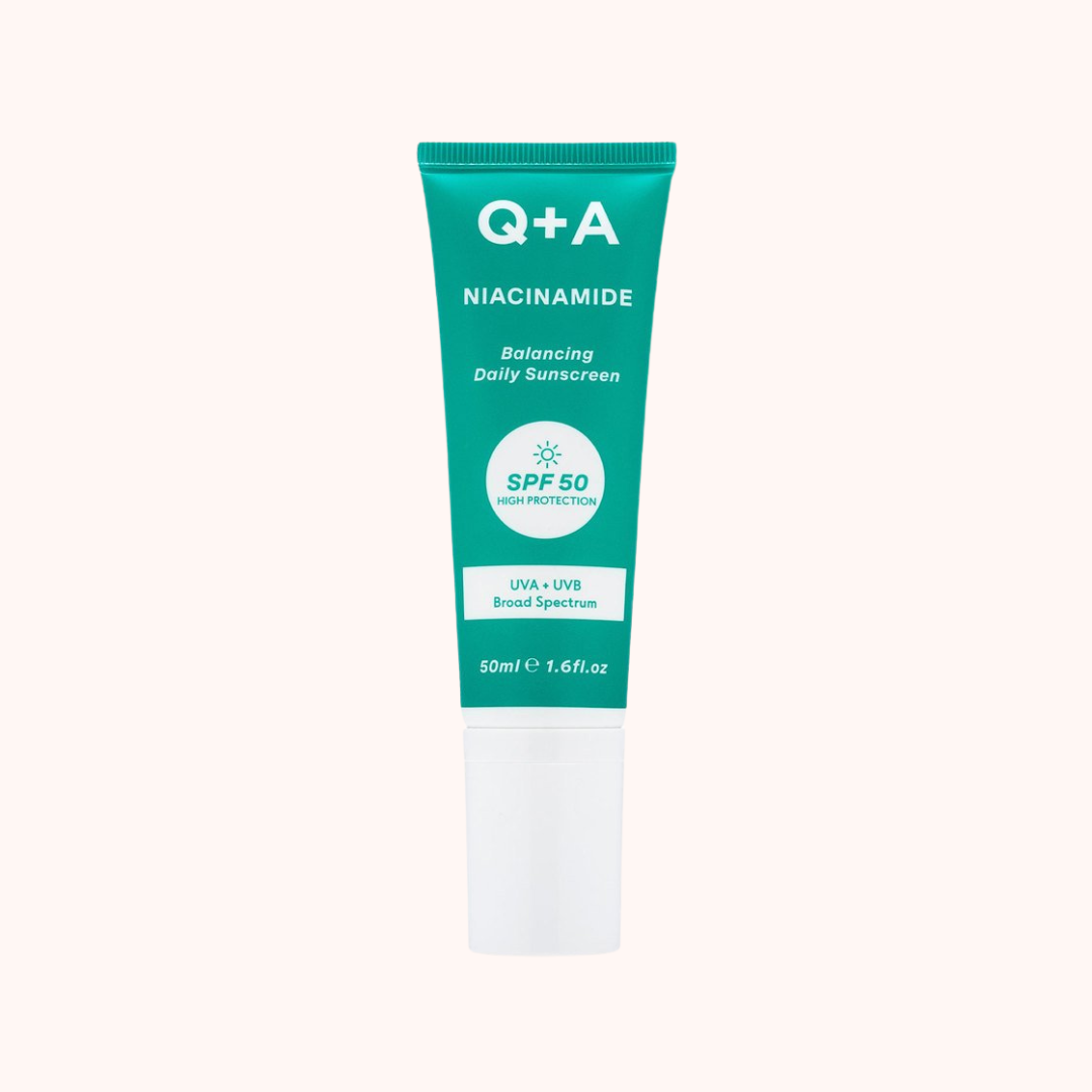 Q+A Niacinamide Balancing Daily Sunscreen SPF 50 50ml