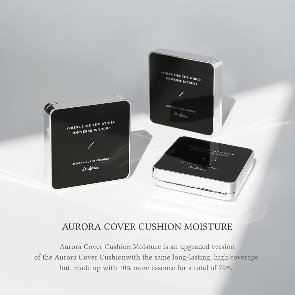 Dr. Althea Aurora Cover Cushion Moisture SPF 50+/PA+++ - Тональный кушон 15г