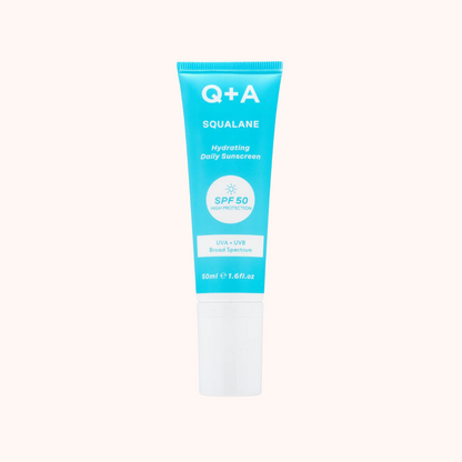 Q+A Squalane Hydrating Daily Sunscreen SPF50 50ml