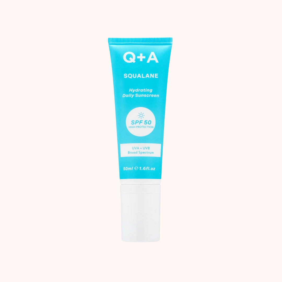 Q+A Squalane Hydrating Daily Sunscreen SPF50 50ml