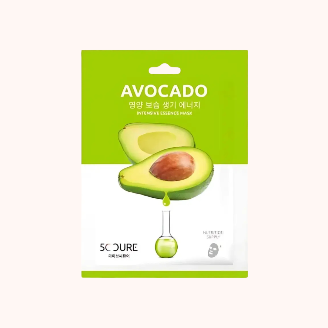 5C CURE Avocado Intensive Essence Sheet Mask 25ml