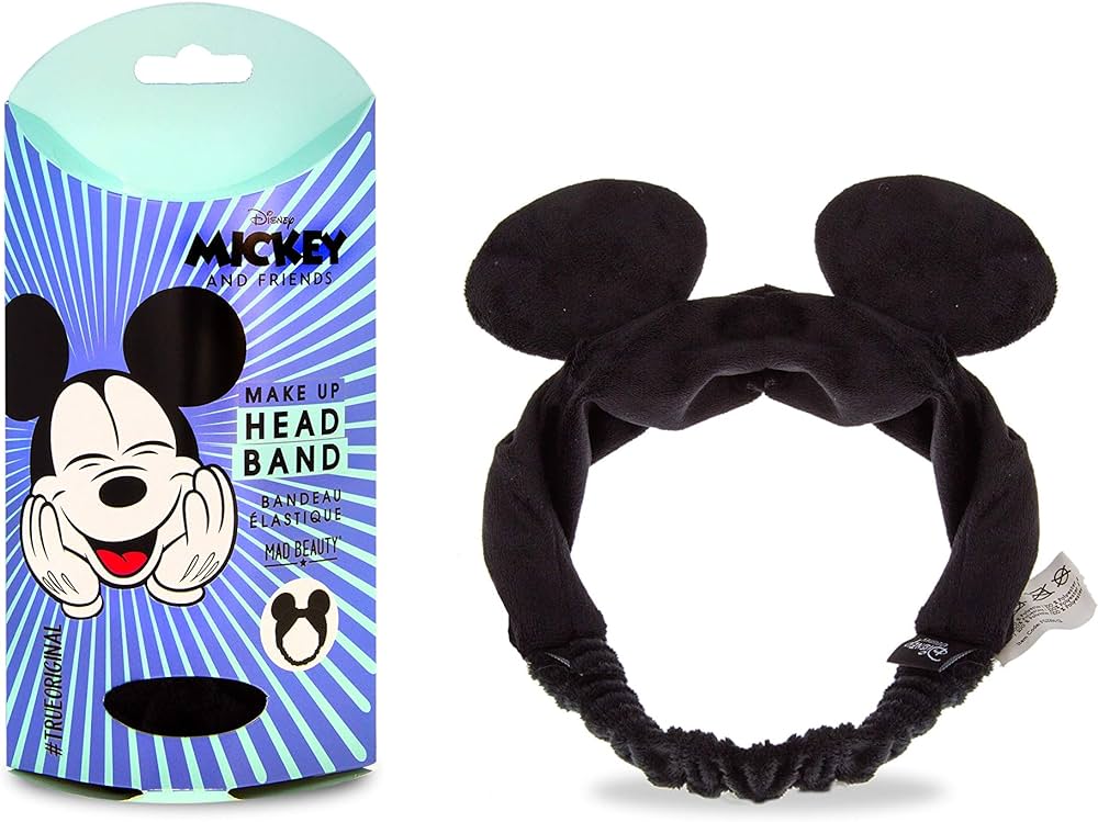 Mad Beauty M&F Mickey Mouse Ears Headband