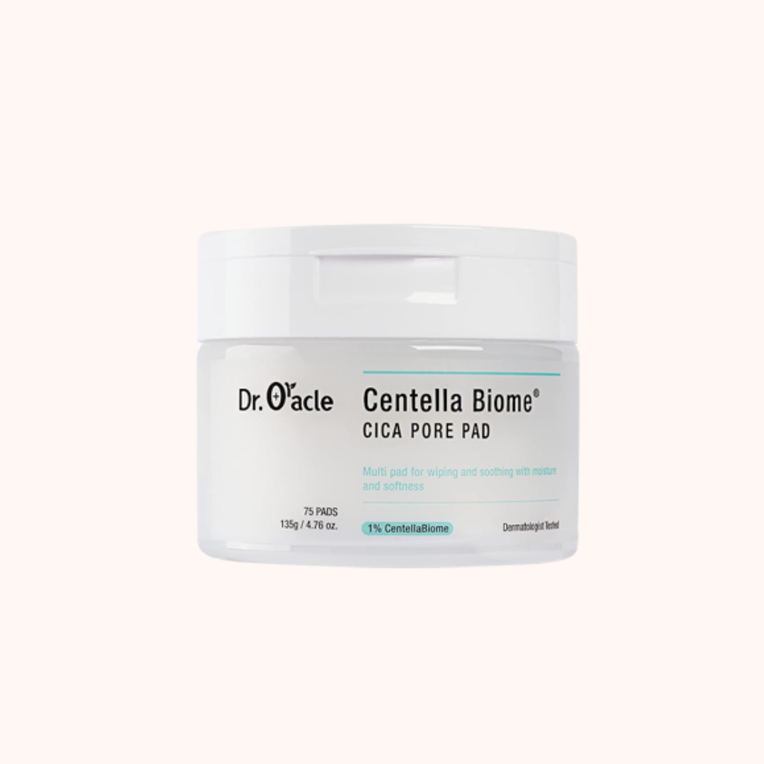 Dr.Oracle CentellaBiome Cica Pore Pad - Rauhoittavat laput 75kpl/135g