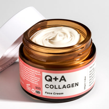 Q+A Collagen Strengthening Укрепляющий крем для лица с коллагеном 50г
