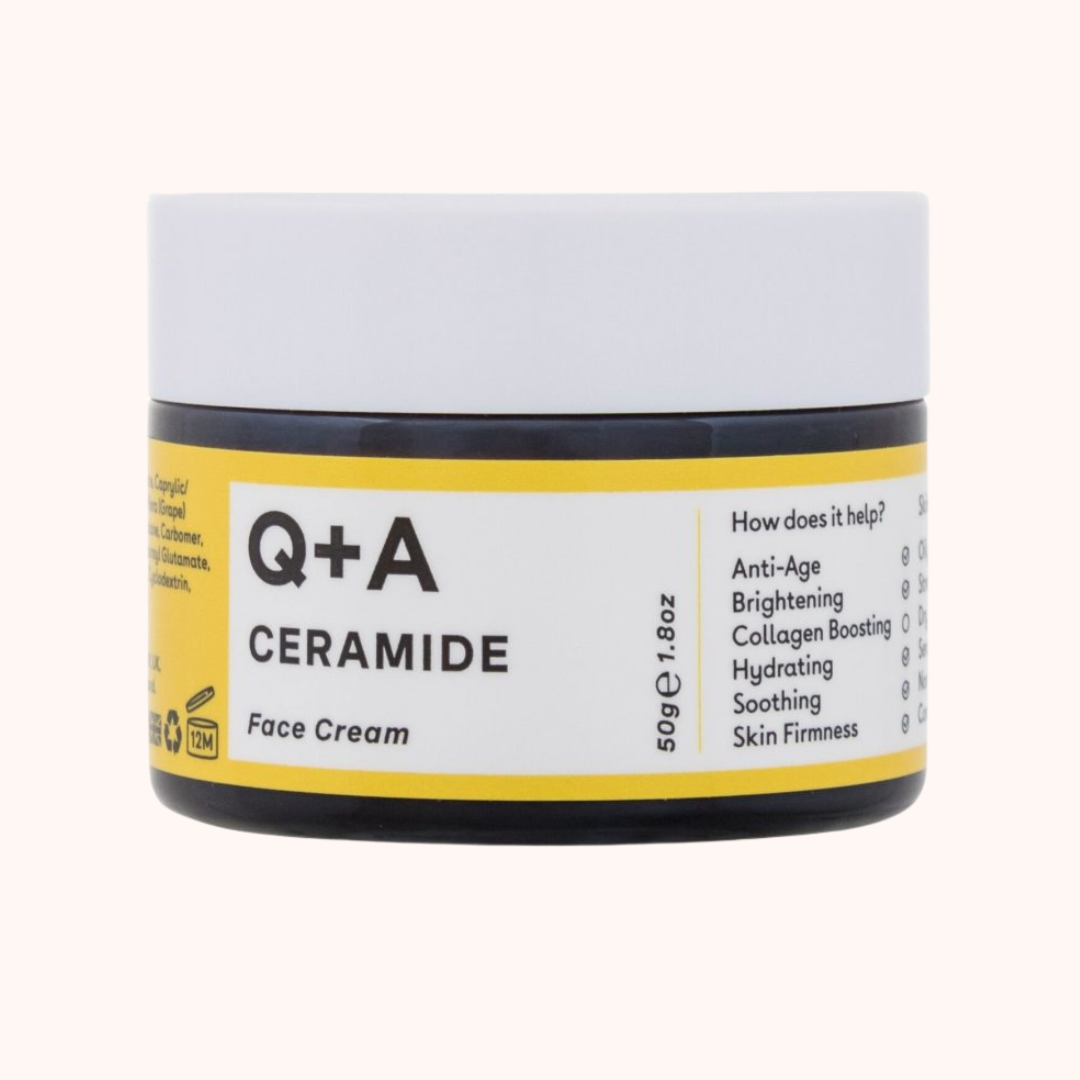Q+A Ceramide Moisturizing Face Cream 50g