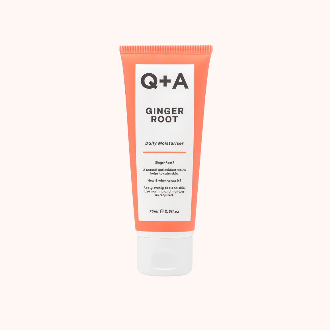 Q+A Ginger Root Daily Face Moisturiser 75ml