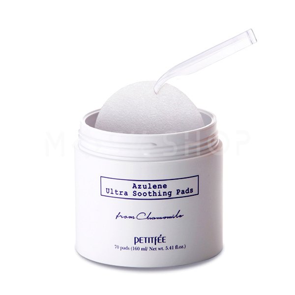 Petitfee Azulene Ultra Soothing Pad 70pcs (160ml) - Kosmos Beauty Lab