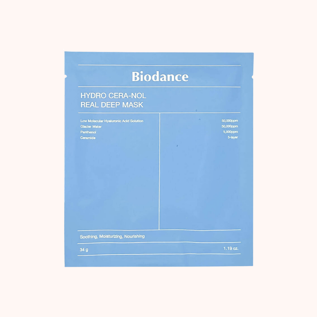 Biodance Hydro Cera-Nol Real Deep Hydrogel Mask 34g