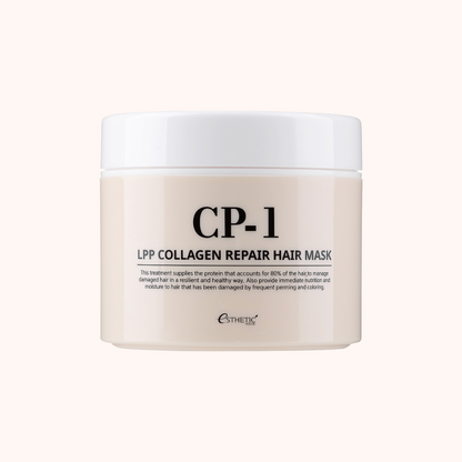 CP-1 LPP Collagen Repair Hair Mask jar on a white background