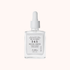 A clear glass dropper bottle of Dr. Althna 345 Relief Serum with a white cap and white label, centered on a pale cream background.