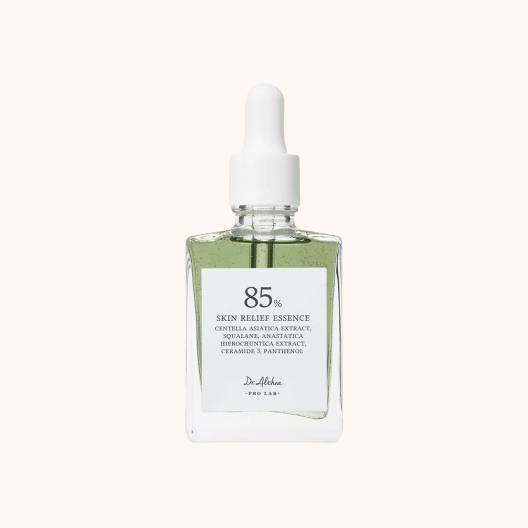 Skincare bottle labeled &