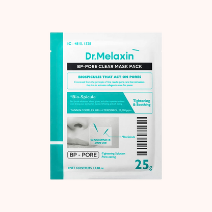 Dr. Melaxin BP Pore Clear - Маска для сужения пор с биоспикулами 25г