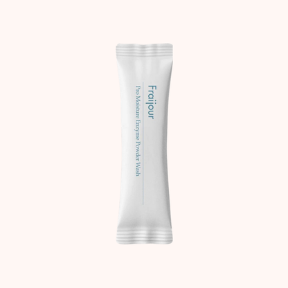 White skincare product tube with &