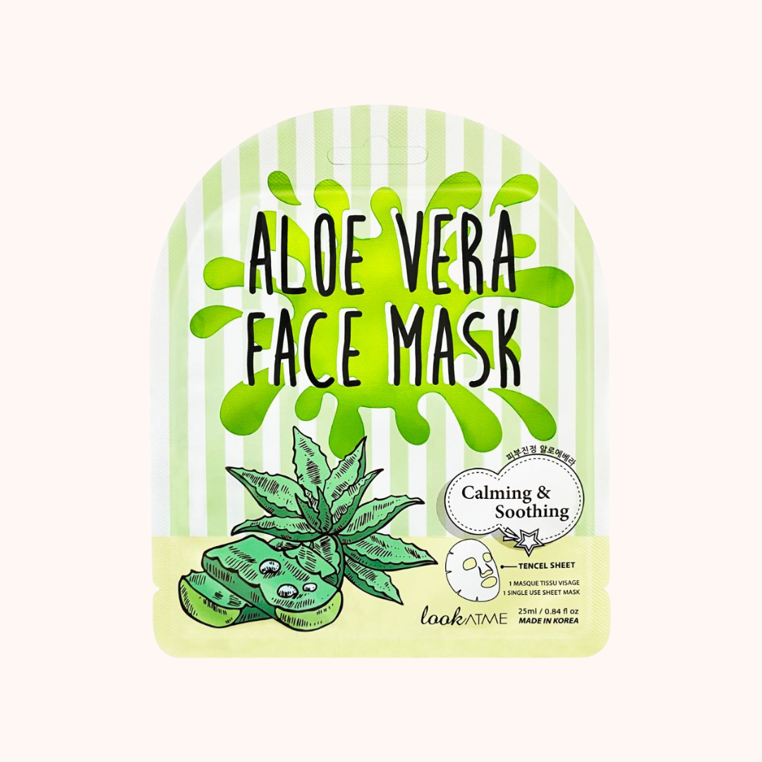 Look At Me Aloe Vera Face Mask - Тканевая маска с алоэ вера 25мл