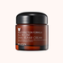Mizon Multi Function Formula All In One Snail Repair Cream in an amber brown jar with a black lid, shown on a light beige background.