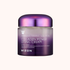 Mizon Collagen Power Lifting Cream jar with purple lid on a white background