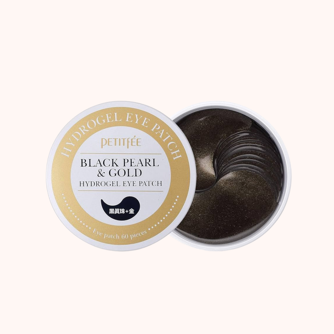 Petitfee Black Pearl &amp; Gold Hydrogel Eye Patch 60pcs