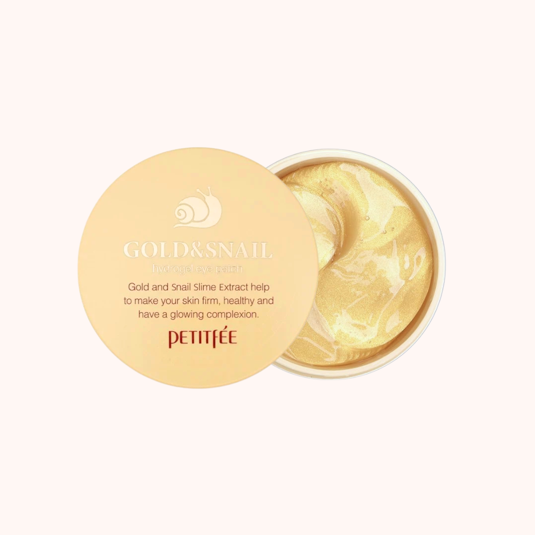 Petitfee Gold &amp; Snail Hydrogel Eye Patch - Silmänympäryslaput 60kpl
