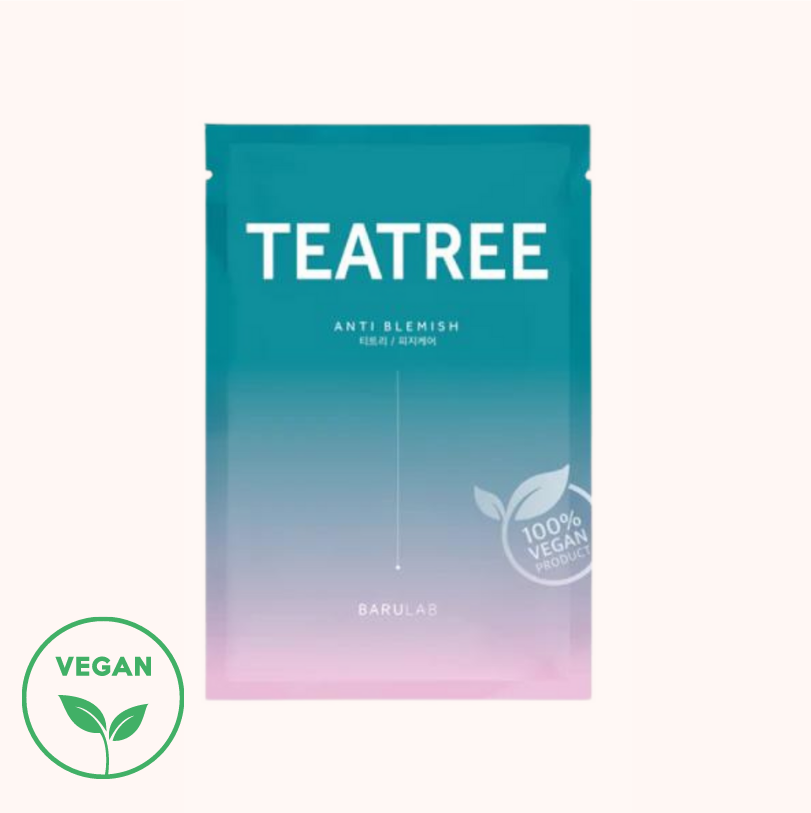 Barulab The Clean Vegan TEA TREE Sheetmask 23ml