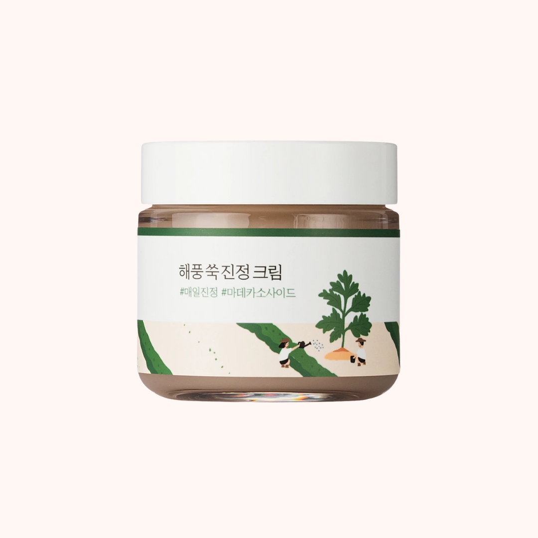 Round Lab Mugwort - Успокаивающий крем с полынью 80мл