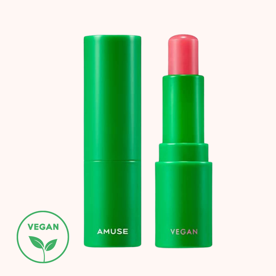 Amuse Vegan Green Lip Balm 02 Rose 3,5g