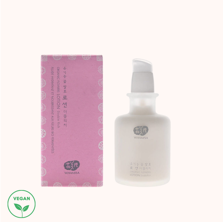 Whamisa Organic Flowers Lotion Double Rich150ml