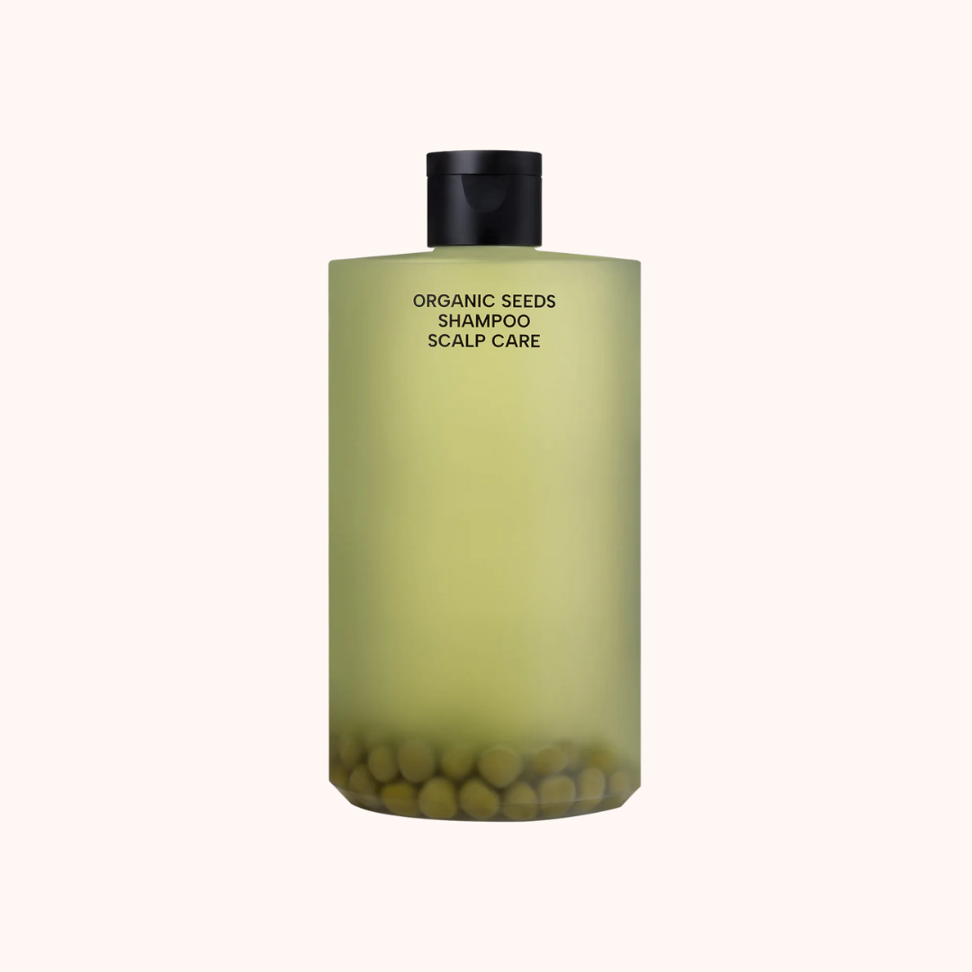 Shampoo bottle labeled &
