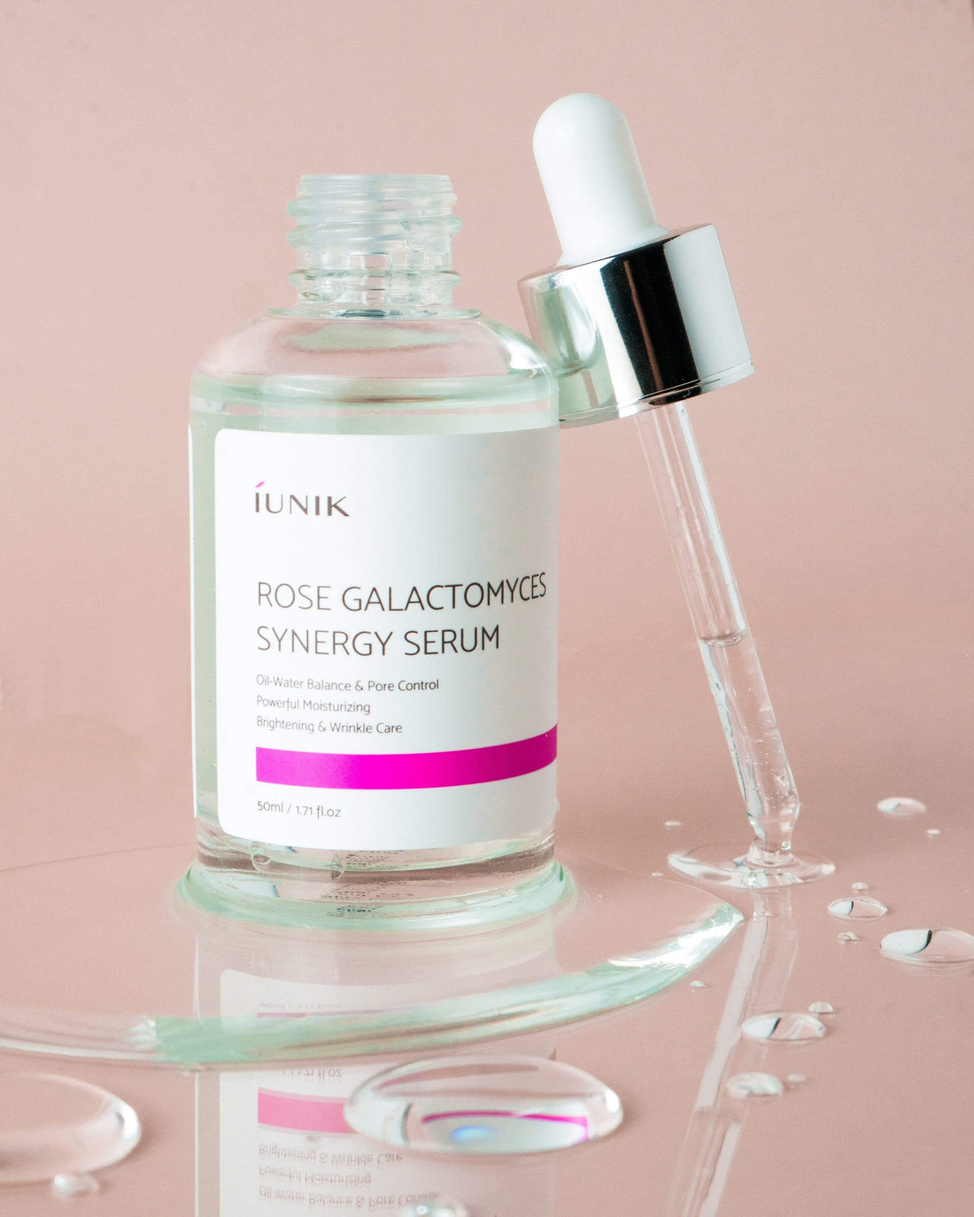 iUNIK Rose Galactomyces Synergy Serum - Сыворотка с розой для сияния кожи 50мл