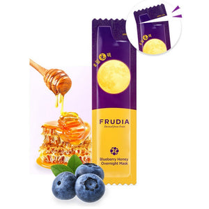 Frudia Blueberry Honey Overnight Mask - Увлажняющая ночная маска с черникой и мёдом 5мл