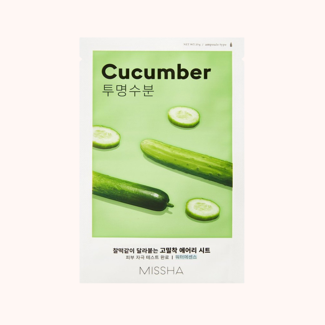 Missha Airy Fit Sheet Mask Cucumber 19g