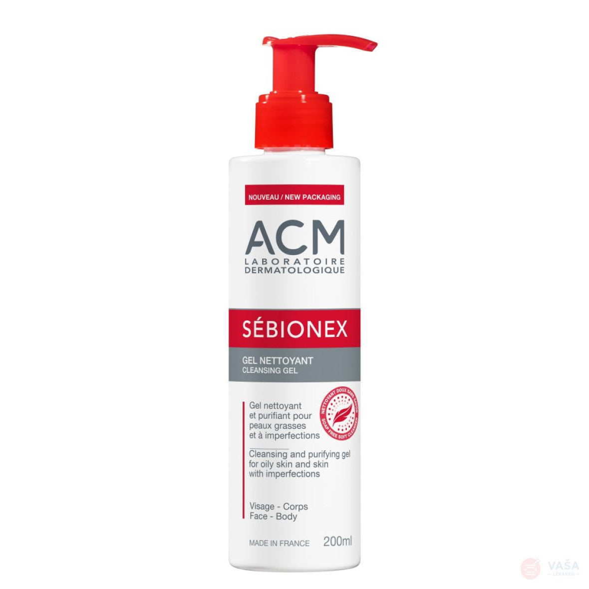 ACM Sébionex Cleansing and Purifying Gel 200ml