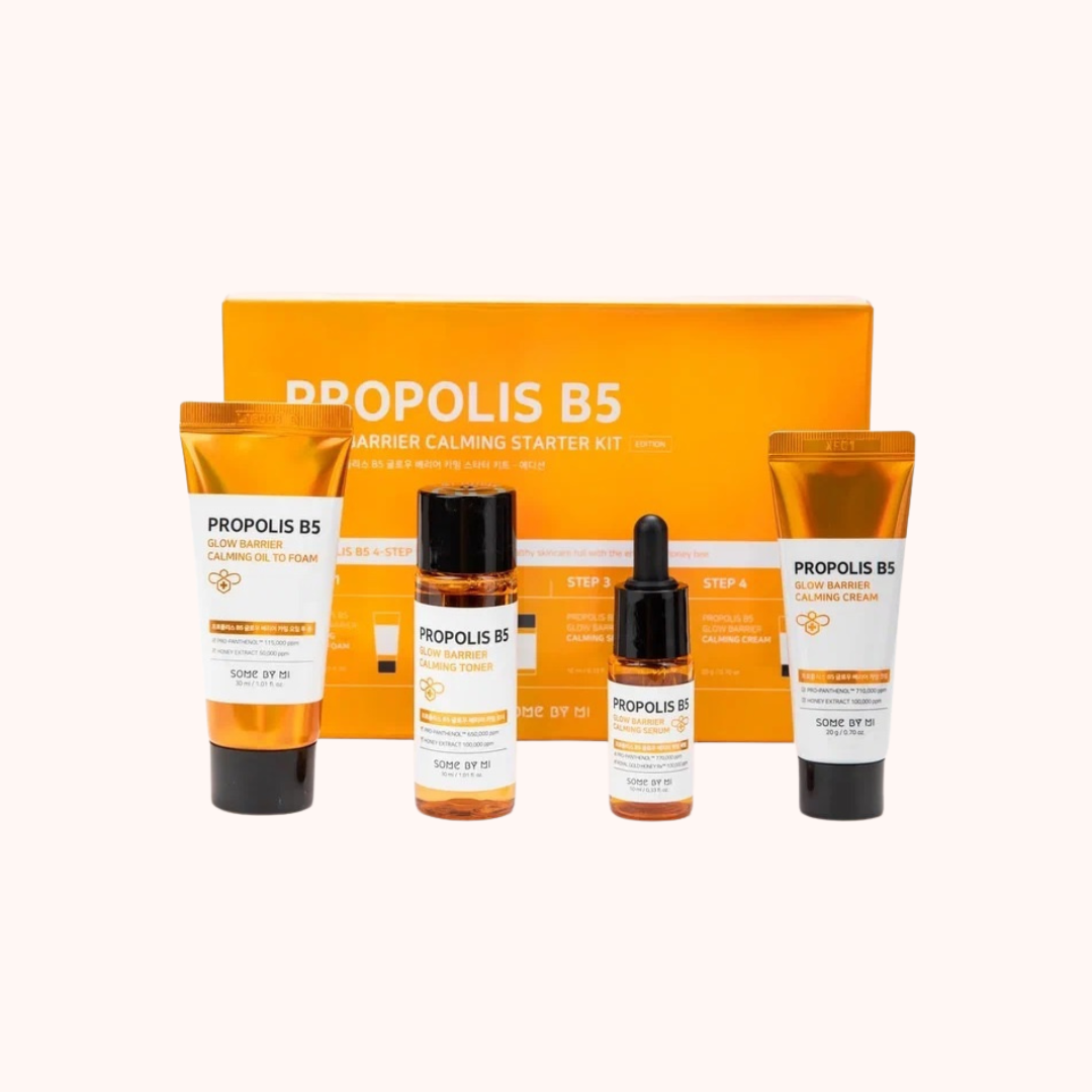 Some By Mi Propolis B5 Glow Barrier Calming Starter Kit Kit (4шт)