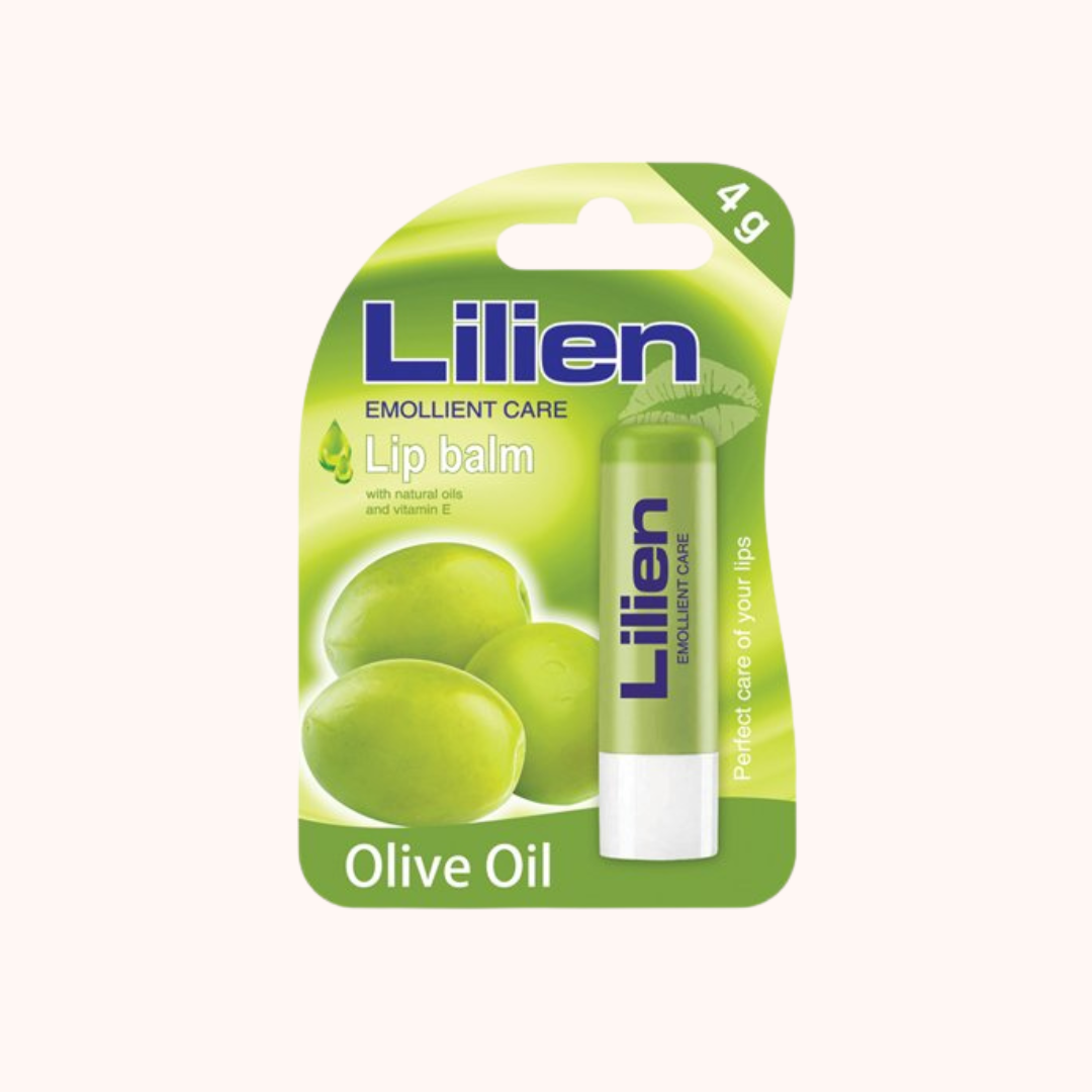 Lilien Lip Balm With Olive Oil &amp; Vitamin E 4g
