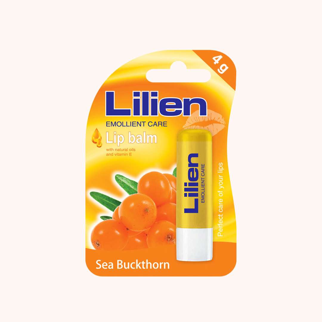 Lilien Lip Balm With Sea Buckthorn & Vitamin E 4g