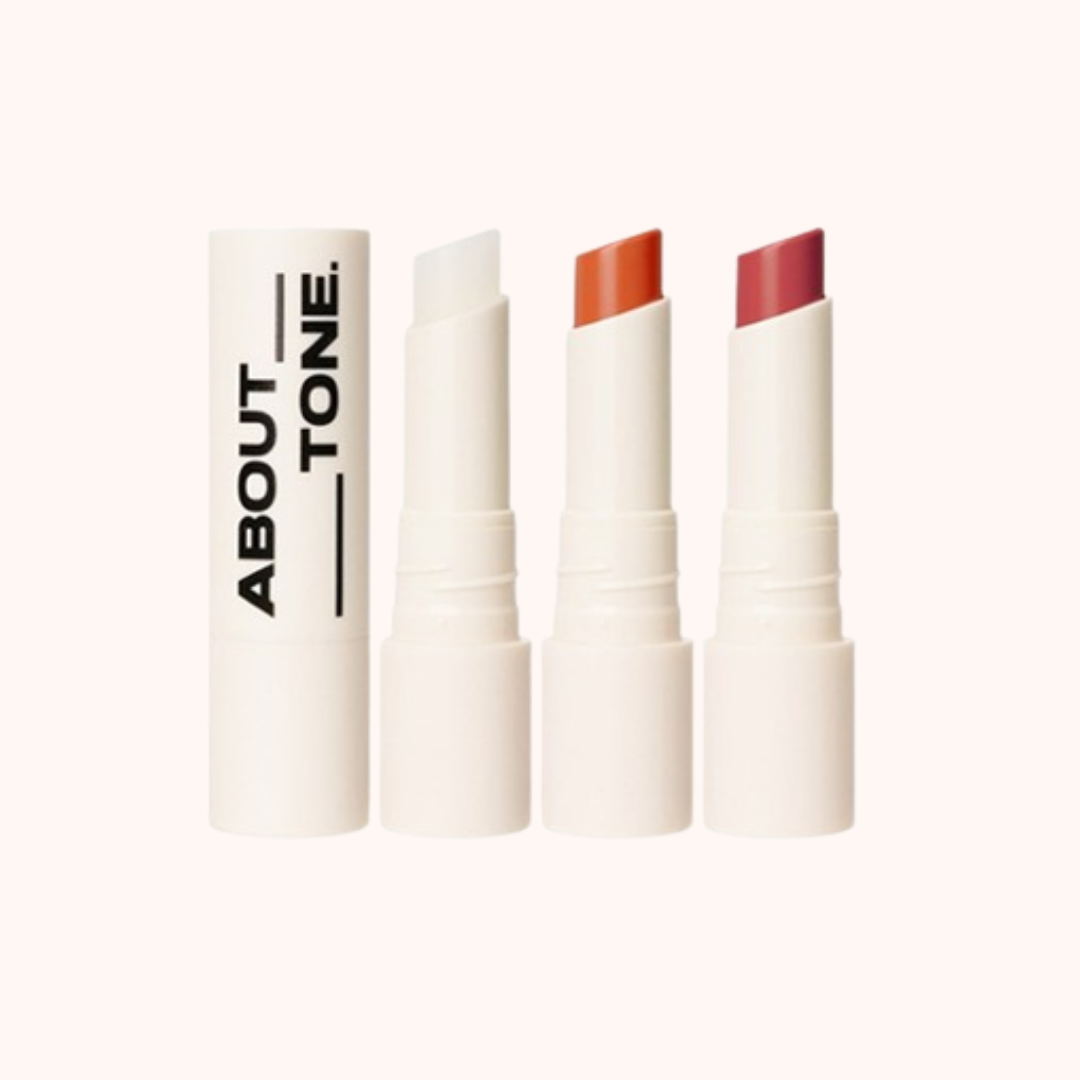 About Tone Smooth Butter Lip Nourishing Care Balm - 3 colors