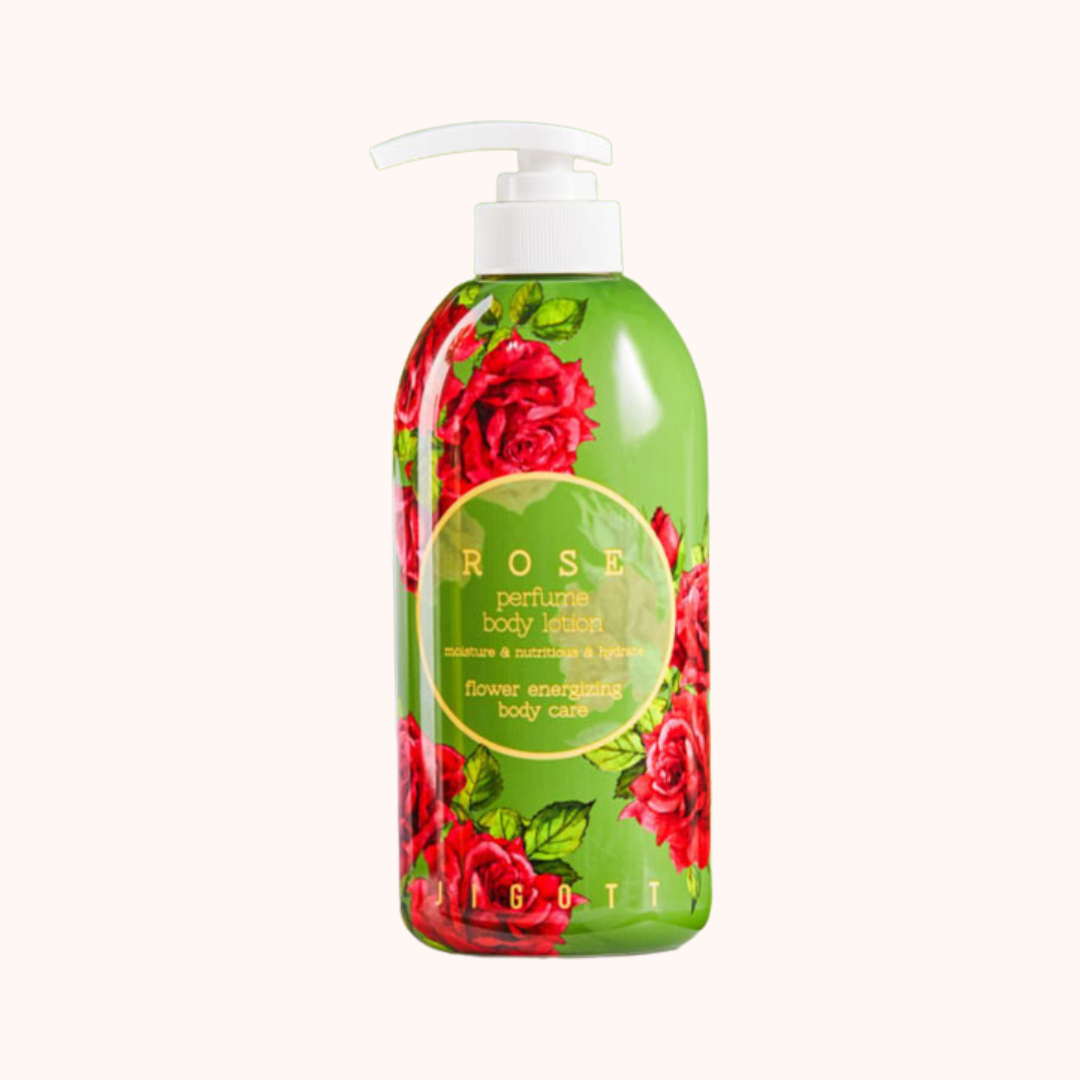 Jigott Rose Perfume Body Lotion 500ml vartalovoide 